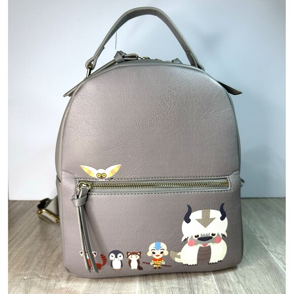 Avatar: The Last Airbender Chibi Animals Mini Backpack, Gray Exclusive BoxLunch! - Picture 1 of 10
